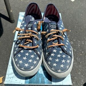 Perfect patriotic sneaker